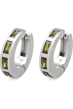 TOM WOOD Small arch hoop earrings
