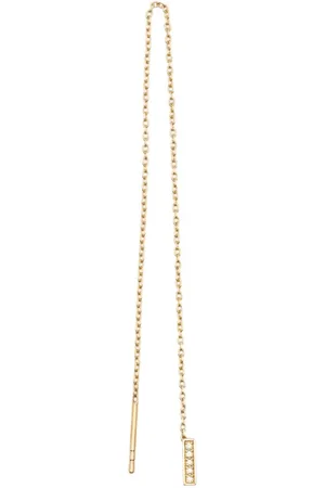 TOM WOOD Sleek Ear Chain Diamonds 140 mm