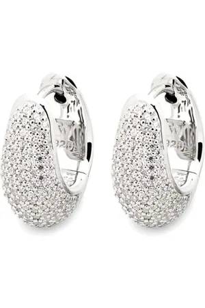 TOM WOOD Ice hoop earrings