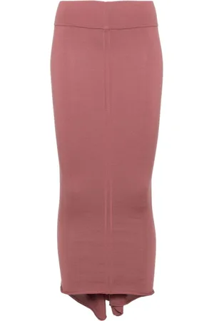 Rick Owens Porterville fitted skirt