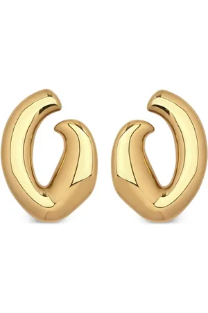 Oscar de la Renta Large O stud earrings