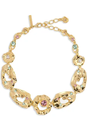 Oscar de la Renta Textured chain-link necklace