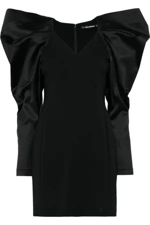 Karl Lagerfeld Bow-sleeve mini dress