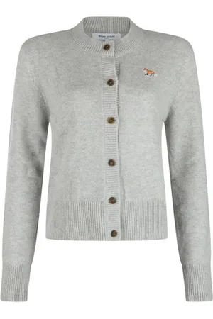 Maison Kitsuné Fox-motif cardigan