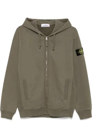Stone Island Brushed organic cotton hoodie