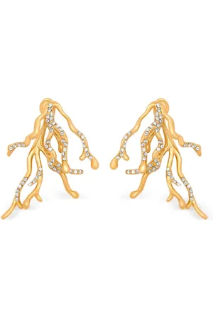 Oscar de la Renta Coral Drops earrings