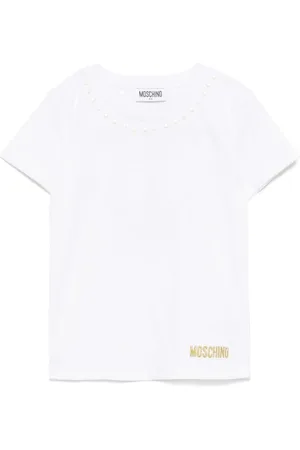 Moschino Crystal embellishment T-shirt