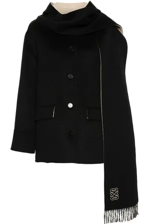 Sandro Hooded felted jacket