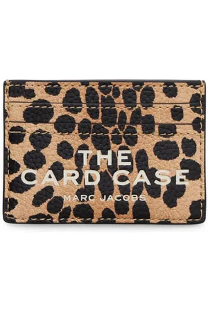 Marc Jacobs The Cheetah Leather cardholder