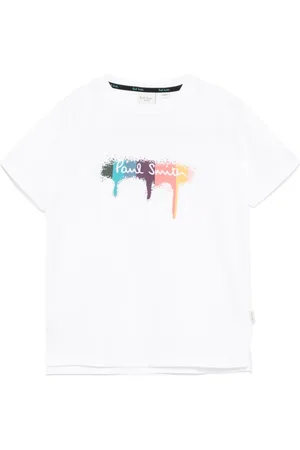 Paul Smith Artist stripe paint T-shirt