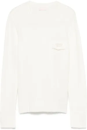 Liu Jo Embroidered-logo sweater