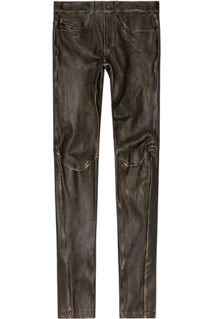 Diesel P-Nash-Leat leather pants