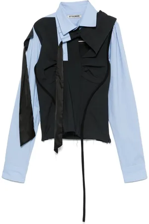 OTTOLINGER Deconstructed lavalli??re blouse