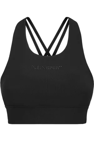 Philipp Plein Logo-embossed compression top