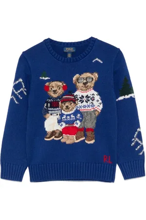 Ralph Lauren Polo Bear-motif sweater