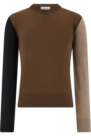 Salvatore Ferragamo Colour-block wool sweater