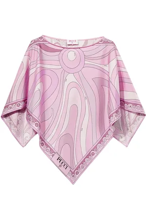 Puccini Marmo and Orchidee-print top
