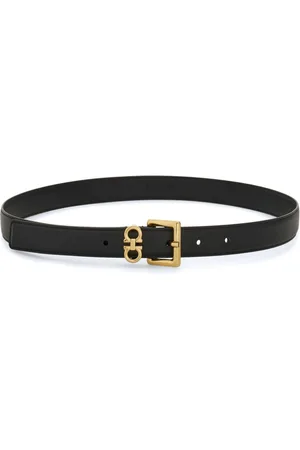 Salvatore Ferragamo Gancini-plaque belt