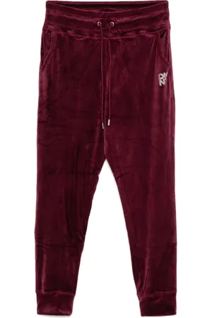 DKNY Logo-embellished track pants