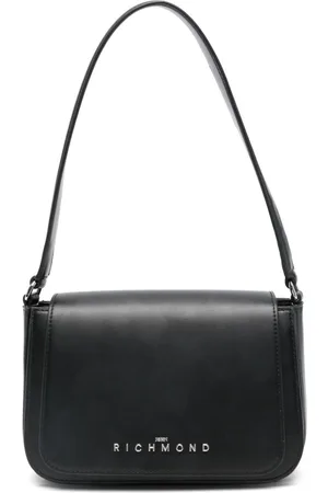 John Richmond Logo-lettering shoulder bag
