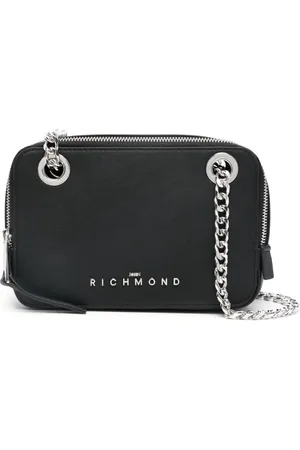 John Richmond Logo-lettering shoulder bag