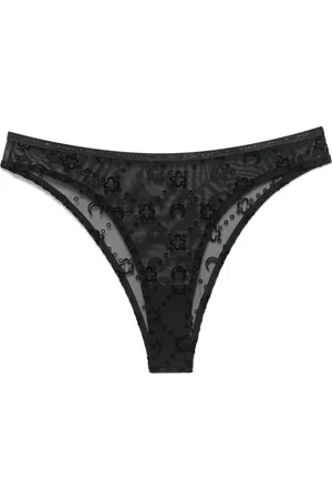 Marine Serre Moonogram mesh briefs