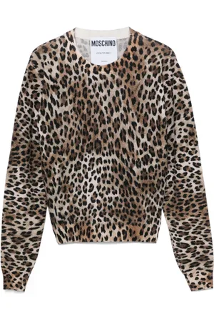 Moschino Leopard-print sweater