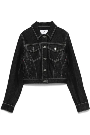 Marine Serre Moon Laser Cropped jacket