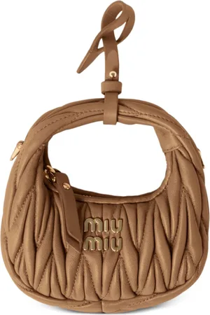 Miu Miu Mini Wander matelassé shoulder bag
