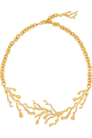 Oscar de la Renta Coral Drops necklace