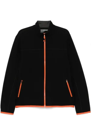James Perse Brush scuba zip front sport jacket