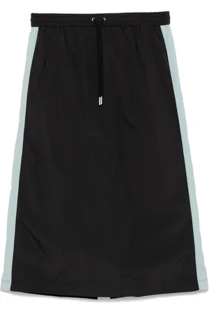 Maison Kitsuné Flash fox long skirt