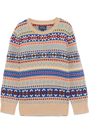 Ralph Lauren Fair isle-intarsia sweater
