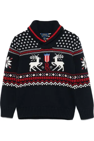Ralph Lauren Shawl-collar sweater