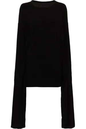 YOHJI YAMAMOTO Layered hanging sleeves top