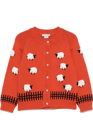 Stella McCartney Sheep-embroidered cardigan