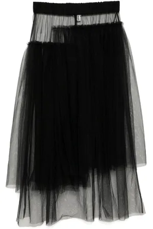 NOIR KEI NINOMIYA Tulle draped skirt