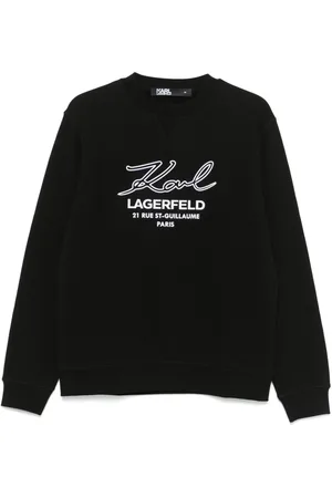 Karl Lagerfeld Logo-raised sweatshirt