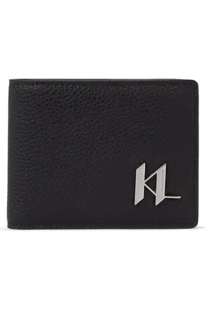 Karl Lagerfeld K/Plak bi-fold leather wallet