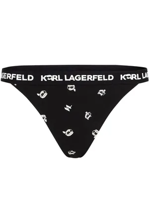 Karl Lagerfeld Ikon logo-waistband briefs