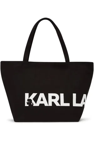 Karl Lagerfeld Essential oversized-logo tote bag