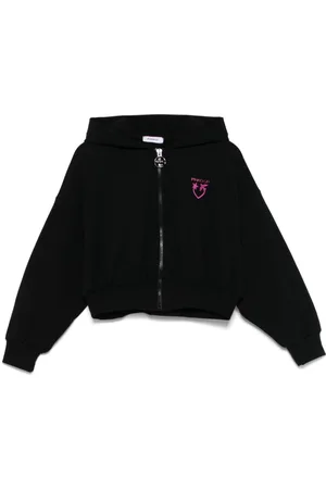 Pinko Love Birds-appliqu?? hoodie