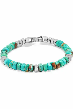 Nialaya Hexagon beaded bracelet
