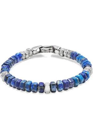 Nialaya Beaded lapis lazuli bracelet