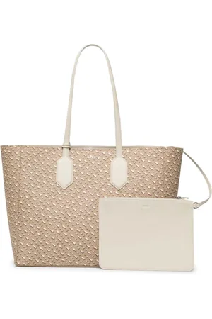 HUGO BOSS Geometric-print tote bag