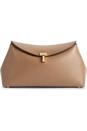 Totême T-lock clutch bag