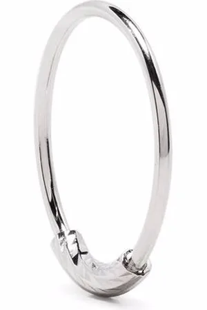Maria Black 14kt white gold Nancy 12 single hoop