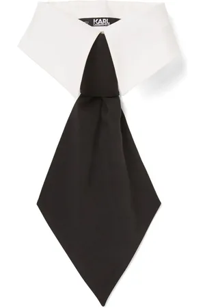 Karl Lagerfeld Cotton collar tie
