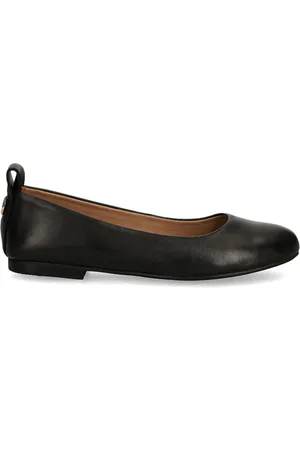 HUGO BOSS Logo-plaque ballerina shoes