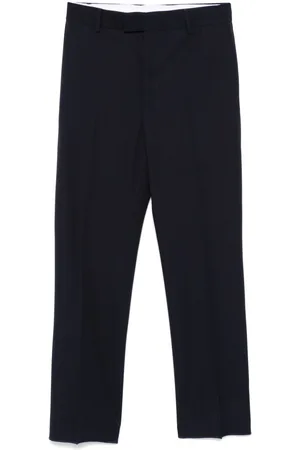 Salvatore Ferragamo Pressed-crease trousers
